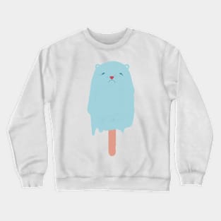 Melting polar bear Crewneck Sweatshirt